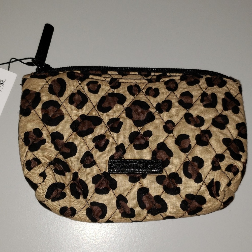 Vera Bradley Leopard Change Purse